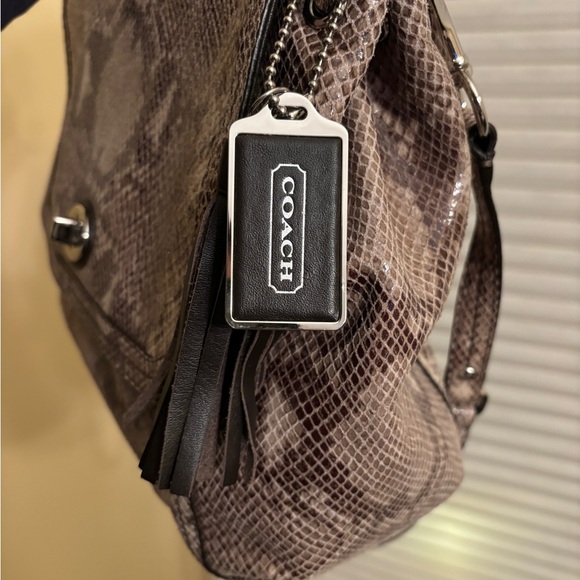 Coach Patterned Shoulder Bag - Picture 2 of 4